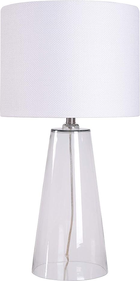 Kenroy Home 32062CL Boda Table Lamps, Medium, Clear Glass | Amazon (US)