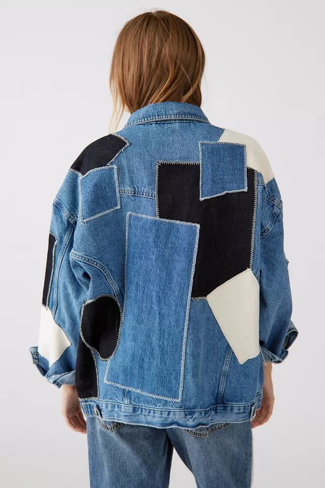 BDG Patchwork Denim Trucker Jacket | Urban Outfitters (US and RoW)