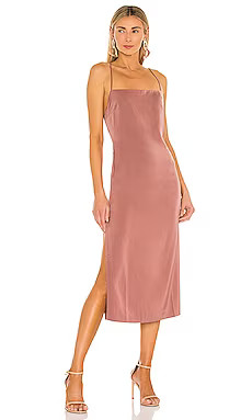 NBD Malia Midi Dress in Mauve from Revolve.com | Revolve Clothing (Global)