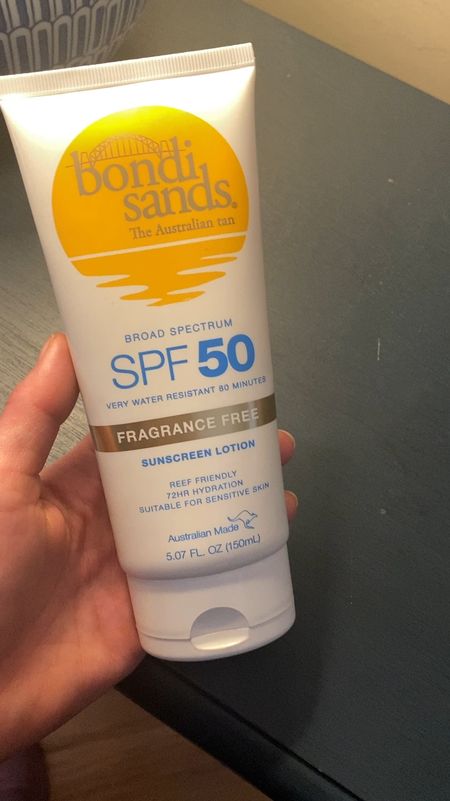 Bondi Sands sunscreen 

#LTKVideo #LTKBeauty #LTKFindsUnder50