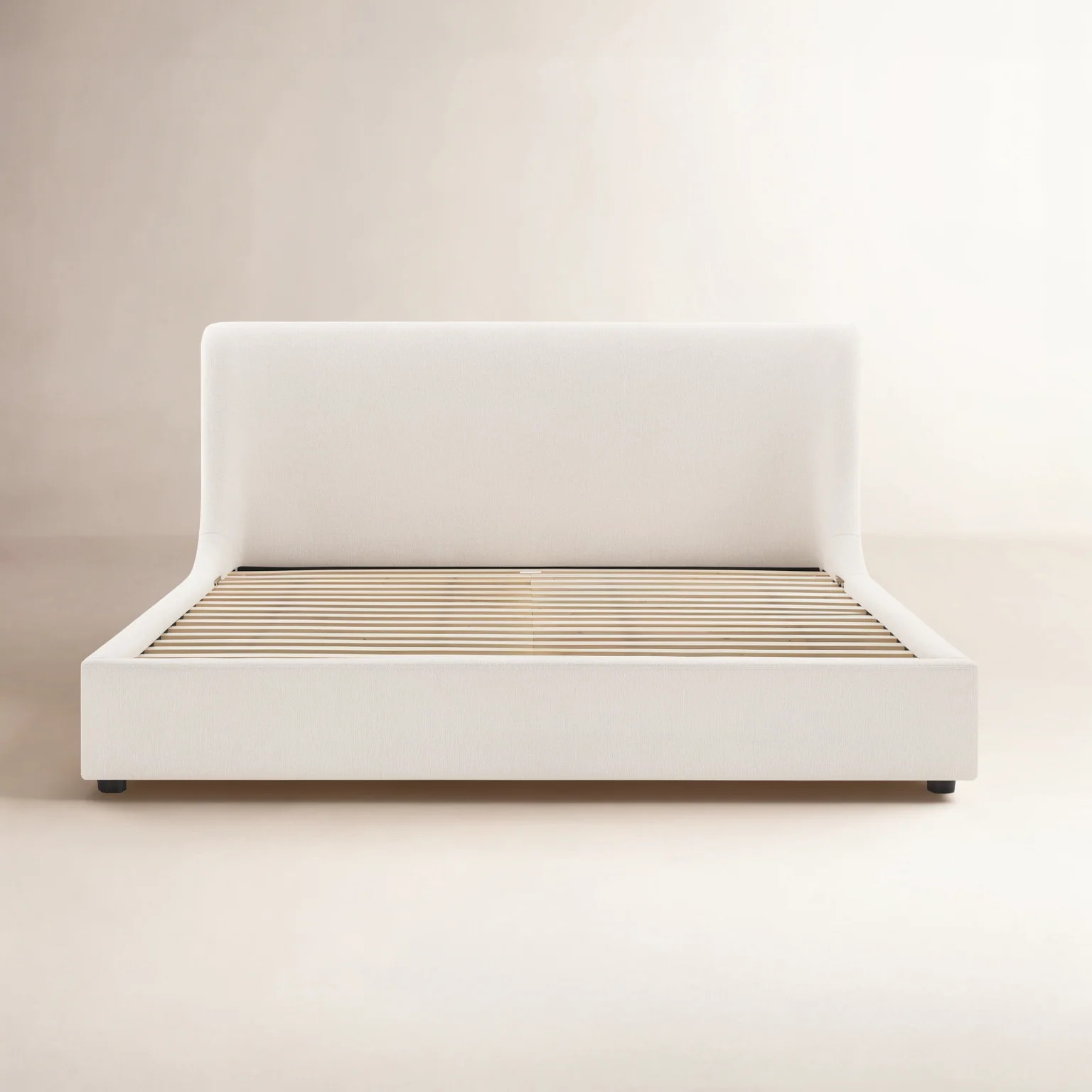 Becki Owens for Joss & Main Wingback Upholstered Platform Bed | Joss & Main