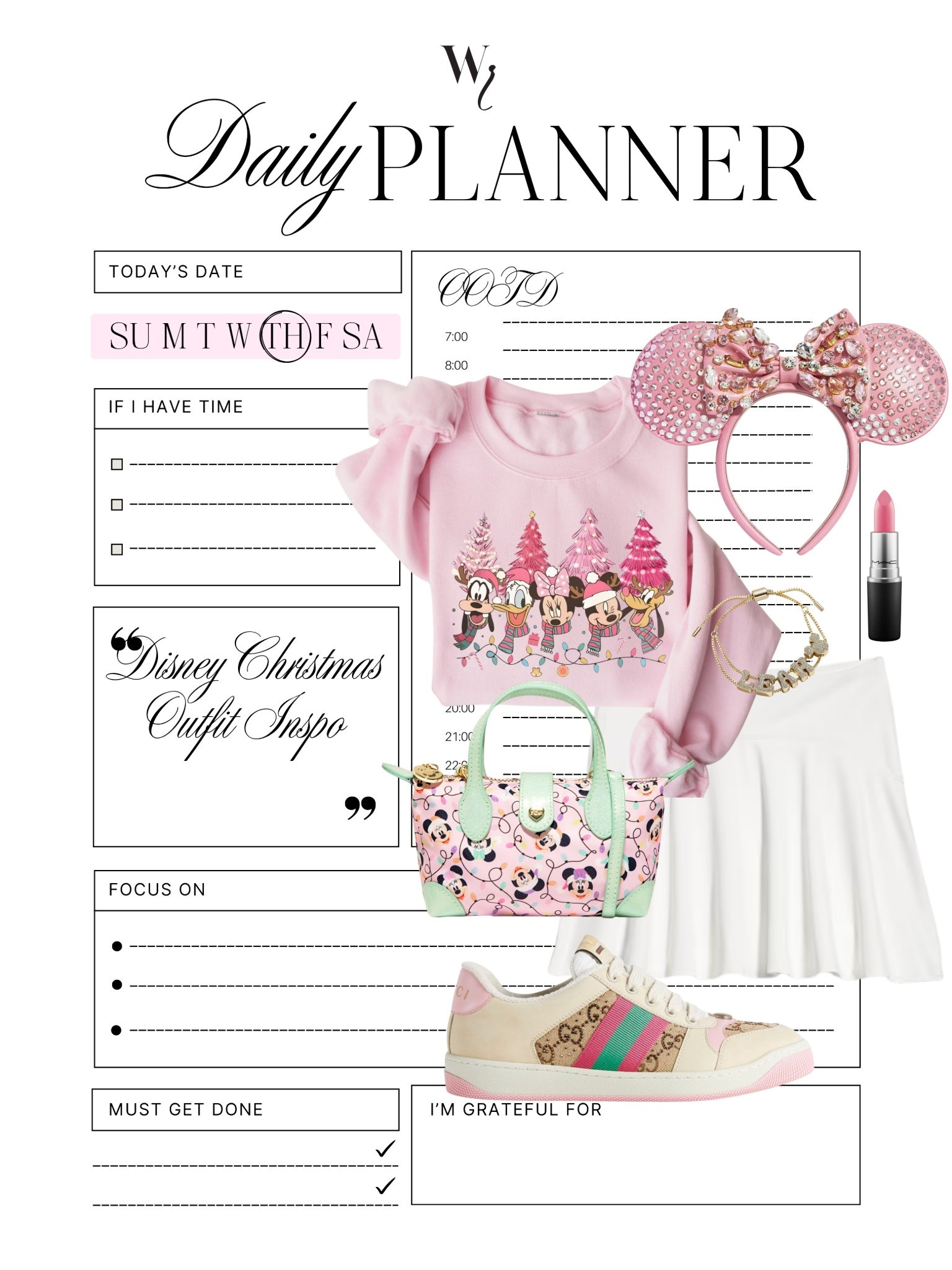 Disney Christmas ootd! 

#LTKgrwm #LTKTravel #LTKHoliday