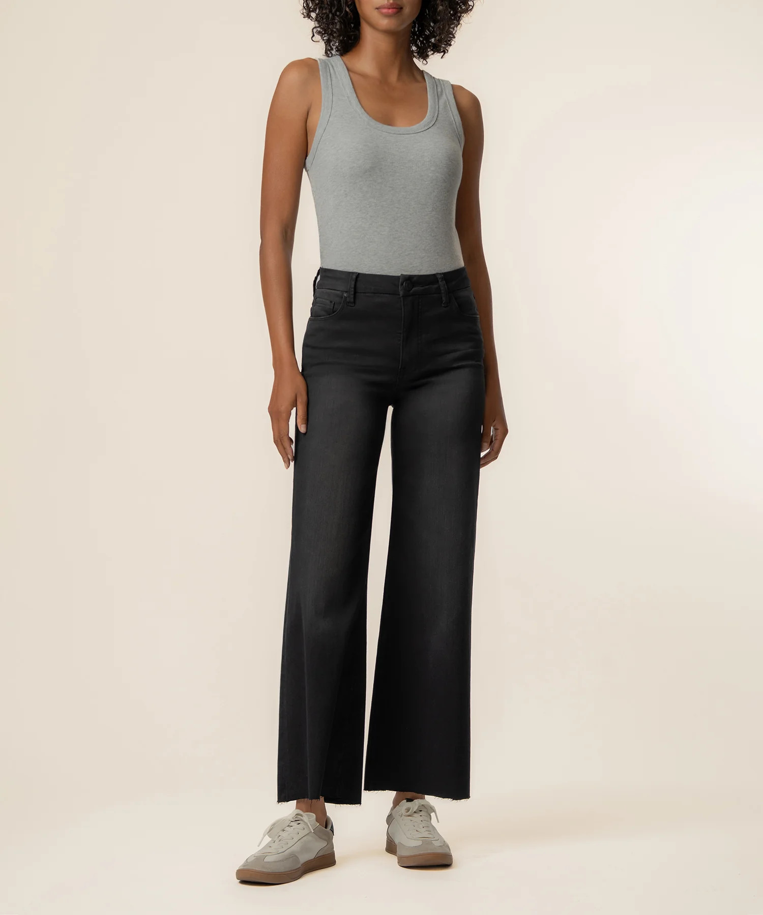 Meg High Rise Wide Leg, Petite in Experiences Wash | Kut From Kloth