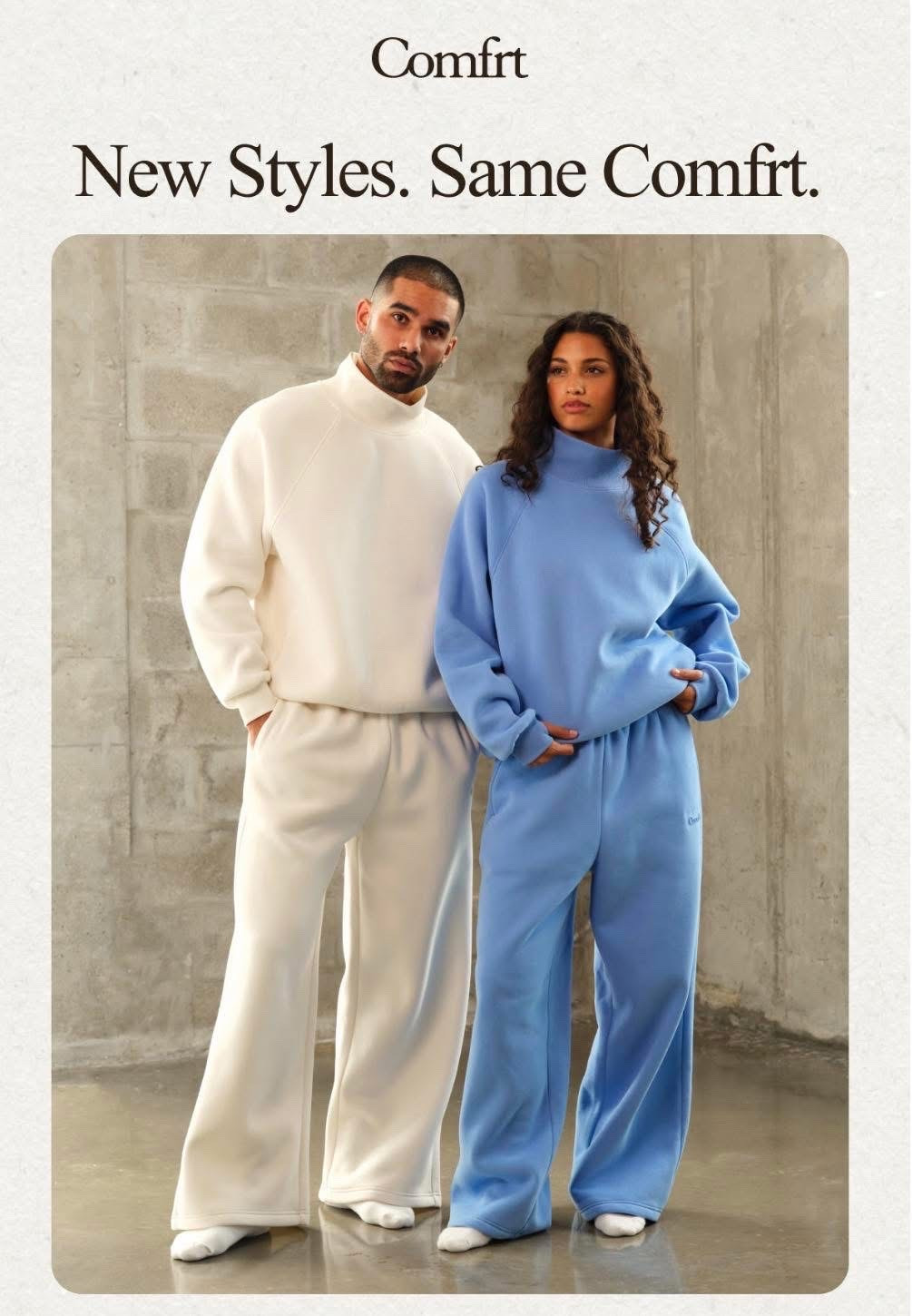 COMFRT just launched some new styles today!! The best luxe comfy clothes that were designed to be calming and relieve stress. Love the gorgeous color options available as well for adults and kids! 

Use my promo code JEN480 at checkout for 15% Off your entire purchase, which works on top of sale pricing!

#LTKSaleAlert #LTKootd #LTKActive