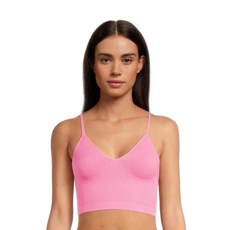 No Boundaries Juniors 2-Way Textured Brami, Sizes S-3XL | Walmart (US)