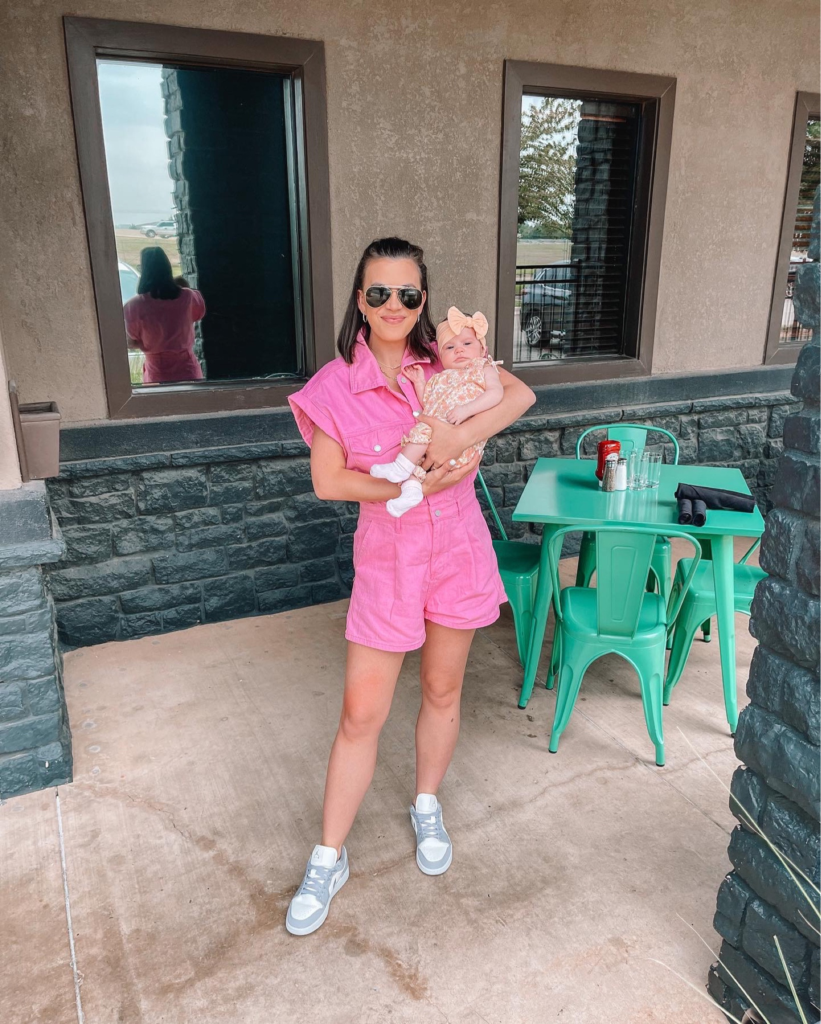 Love this pink denim romper, so cute and perfect for summer  

#LTKFind #LTKbaby #LTKSeasonal