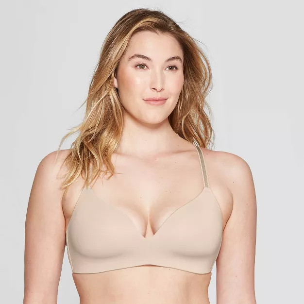 Women's Bliss Lightly Lined Wirefree Bra - Auden™ | Target