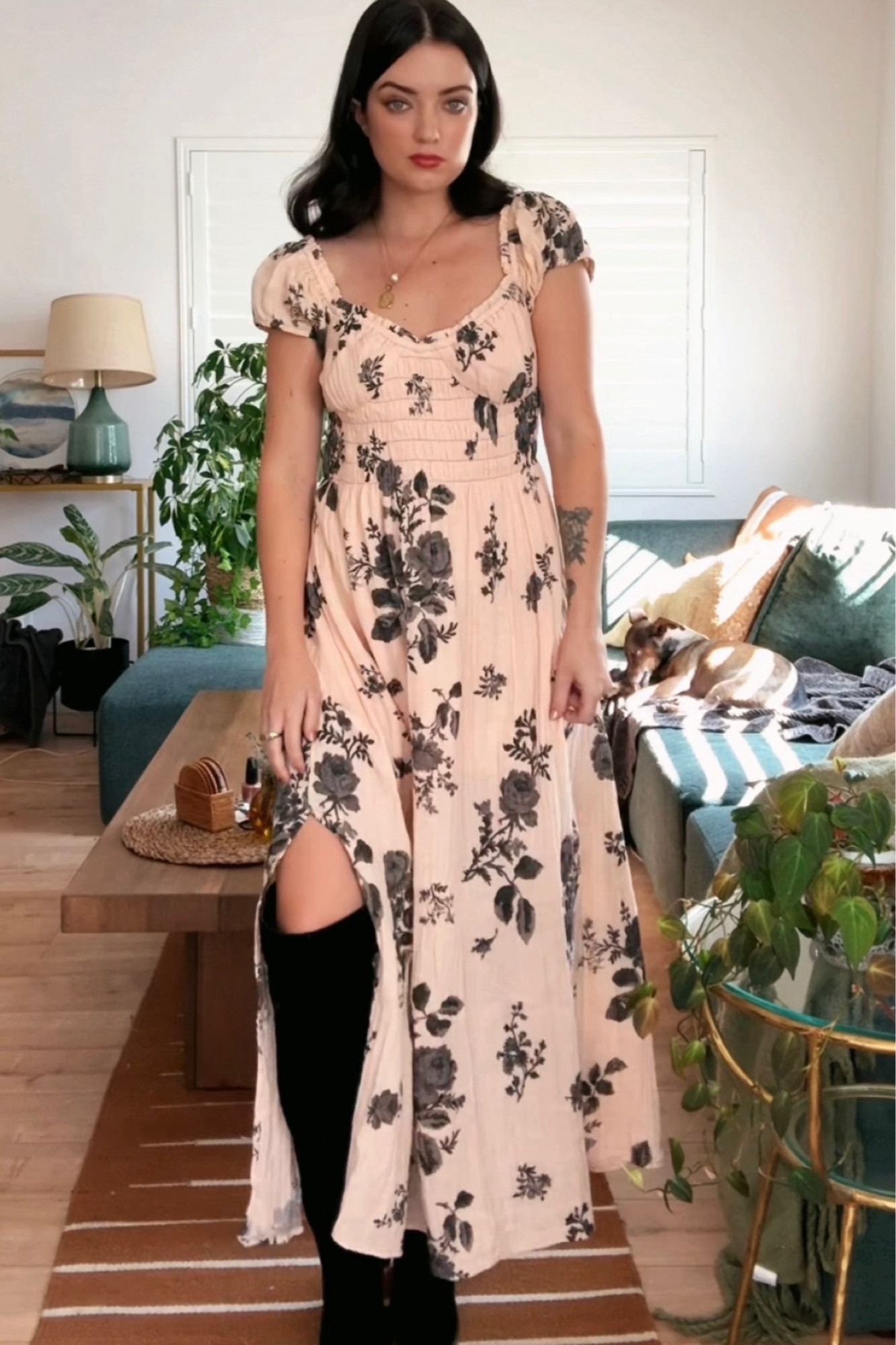 FREE PEOPLE 🥀 forget me not midi #freepeoplefinds 

#LTKsalealert #LTKstyletip