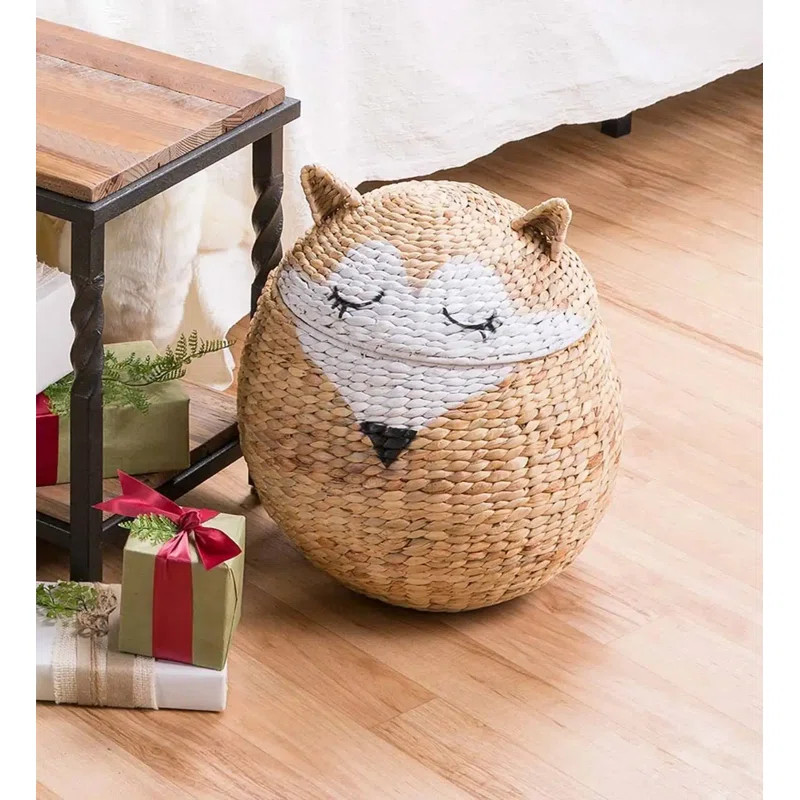 Fox Woven Wicker Basket | Wayfair North America