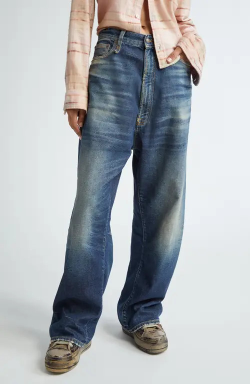 R13 Venti Baggy Jeans in Ansel Blue at Nordstrom, Size 31 | Nordstrom
