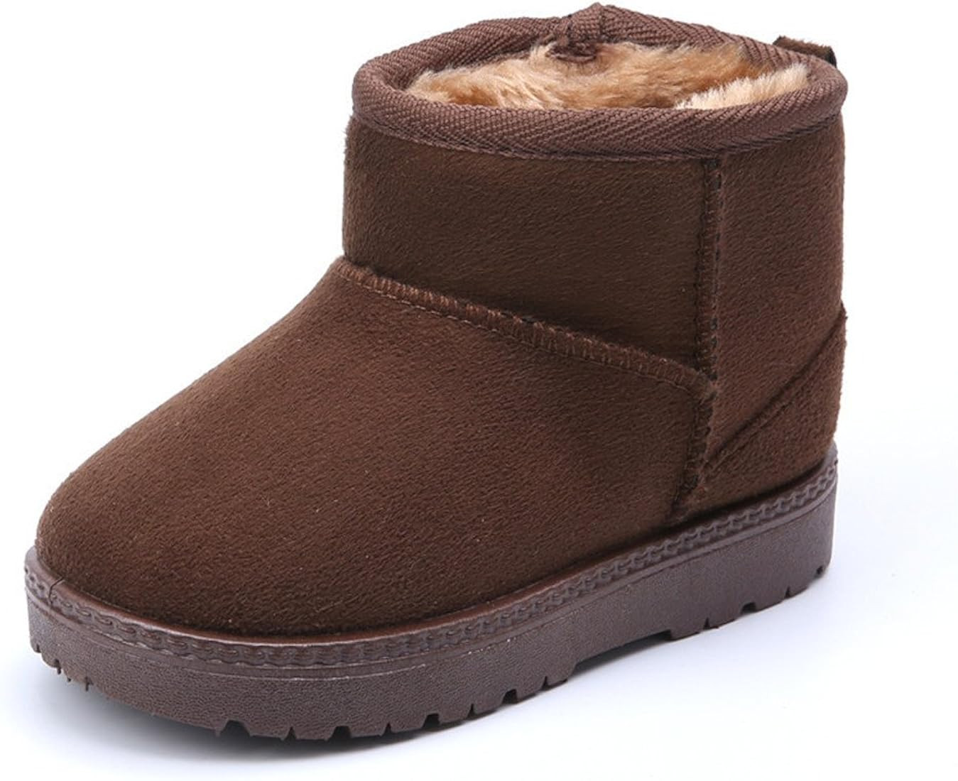 MK MATT KEELY Winter Boots Boys Girls Soft Warm Shoes Toddler Black Snow Boots (Toddler/Little Ki... | Amazon (US)