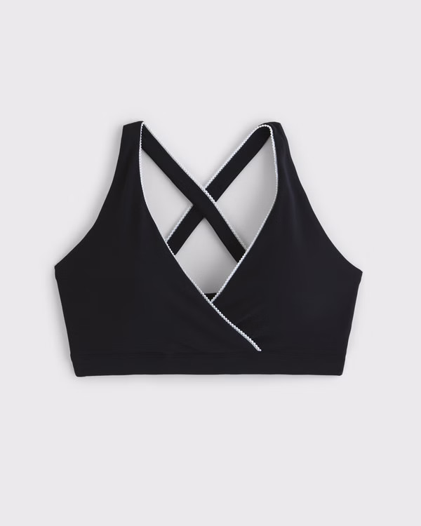 Women's YPB studioFLEX Crossover Sports Bra | Women's Active | Abercrombie.com | Abercrombie & Fitch (US)