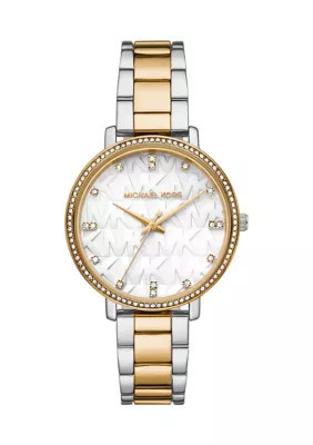 Michael Kors Two Tone Watch - 38 Millimeter | Belk