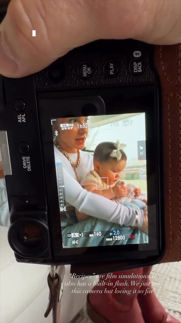 Our camera settings & details! If you’re looking for a long lasting, great quality camera - this is the one for you! 