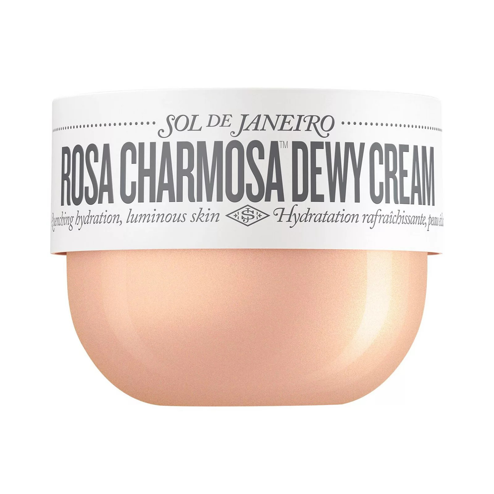 Sol de Janeiro Rosa Charmosa Dewy Body Cream with Rosewater + Crystal Peptides, Size: 8 FL Oz, None | Kohl's