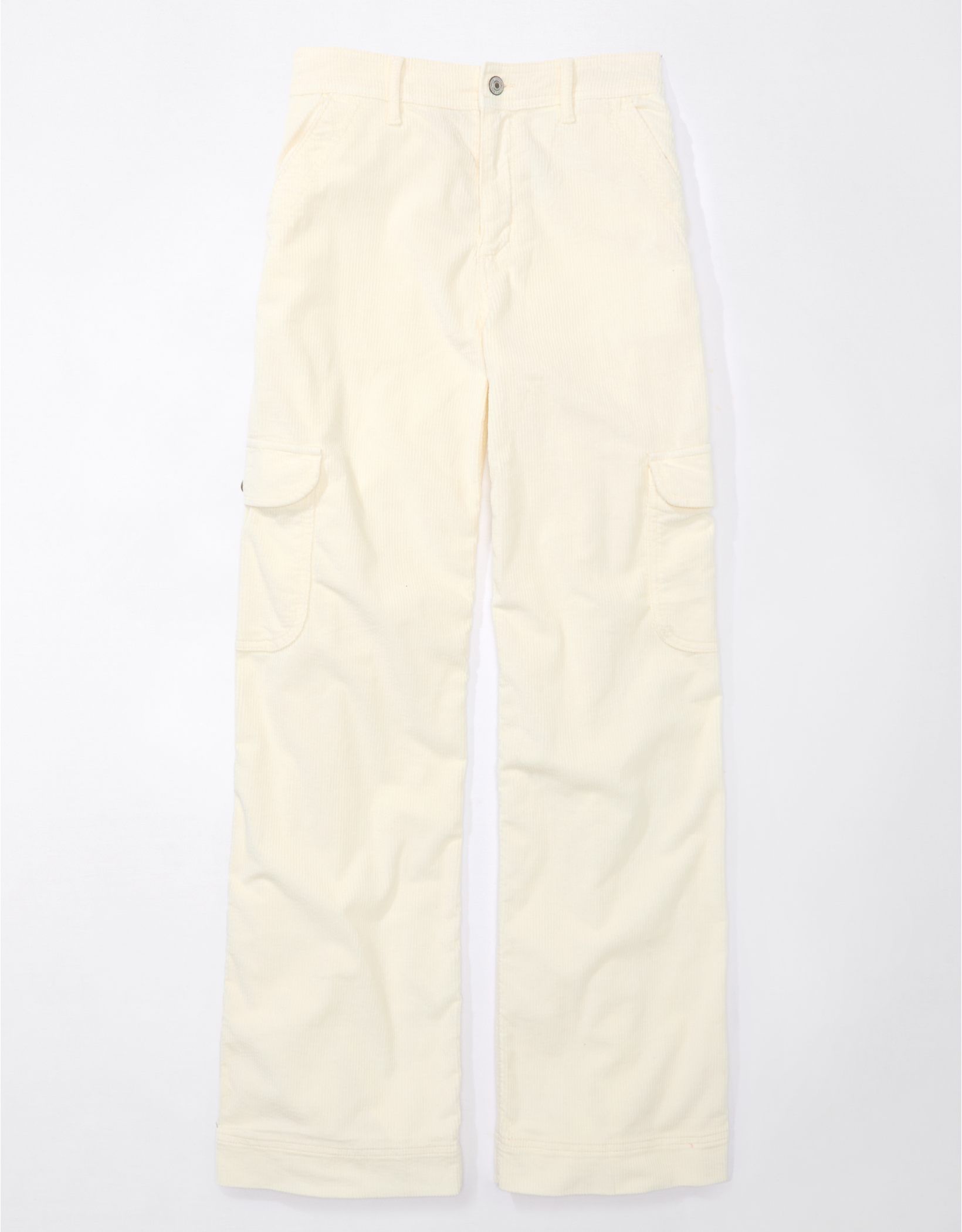 AE Dreamy Drape Stretch Super High-Waisted Baggy Wide-Leg Corduroy Pant | American Eagle Outfitters (US & CA)