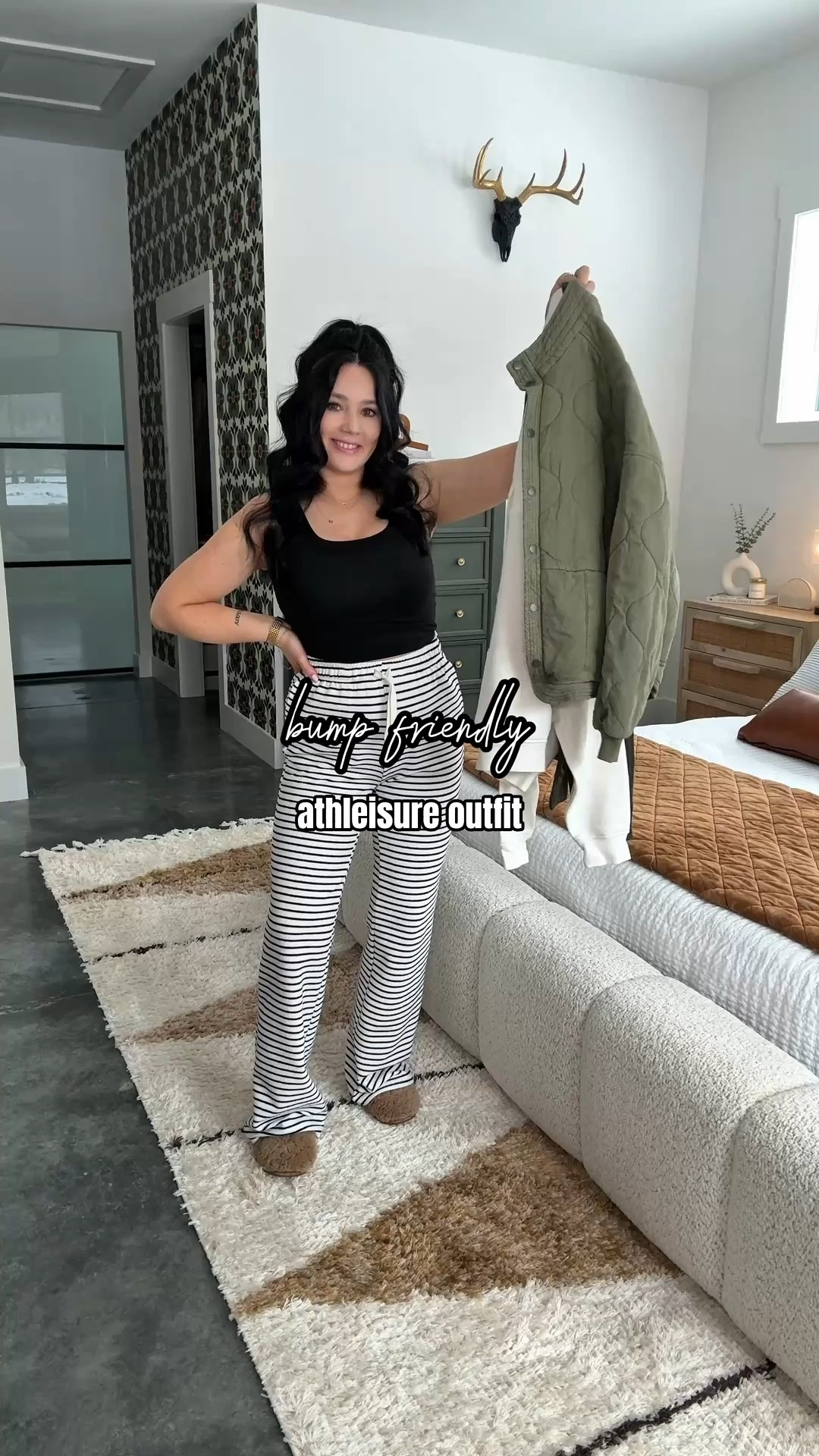 Bump Friendly Athleisure Outfit 🤍

Hoodie - small (eggshell white)
BlankNYC Jacket - small
Leggings - small
Bralette - medium

*I also linked a more affordable alternative option to this jacket - from amazon! 

I love a good comfy casual (& cute) athleisure outfit! These leggings are my all time favorite - they have no front seam and fit so well. 👏🏼 I paired them with this neutral hoodie (for a more oversized fit I'd size up one) and layered this quilted jacket over it! Finished the look with some white slouch socks & my platform converse for the perfect running errands OOTD. 



#LTKBump #LTKootd #LTKgrwm