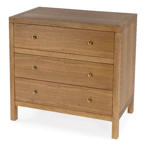 Butler Specialty Company Celine 3 Drawer Wood Dresser - Natural | Walmart (US)