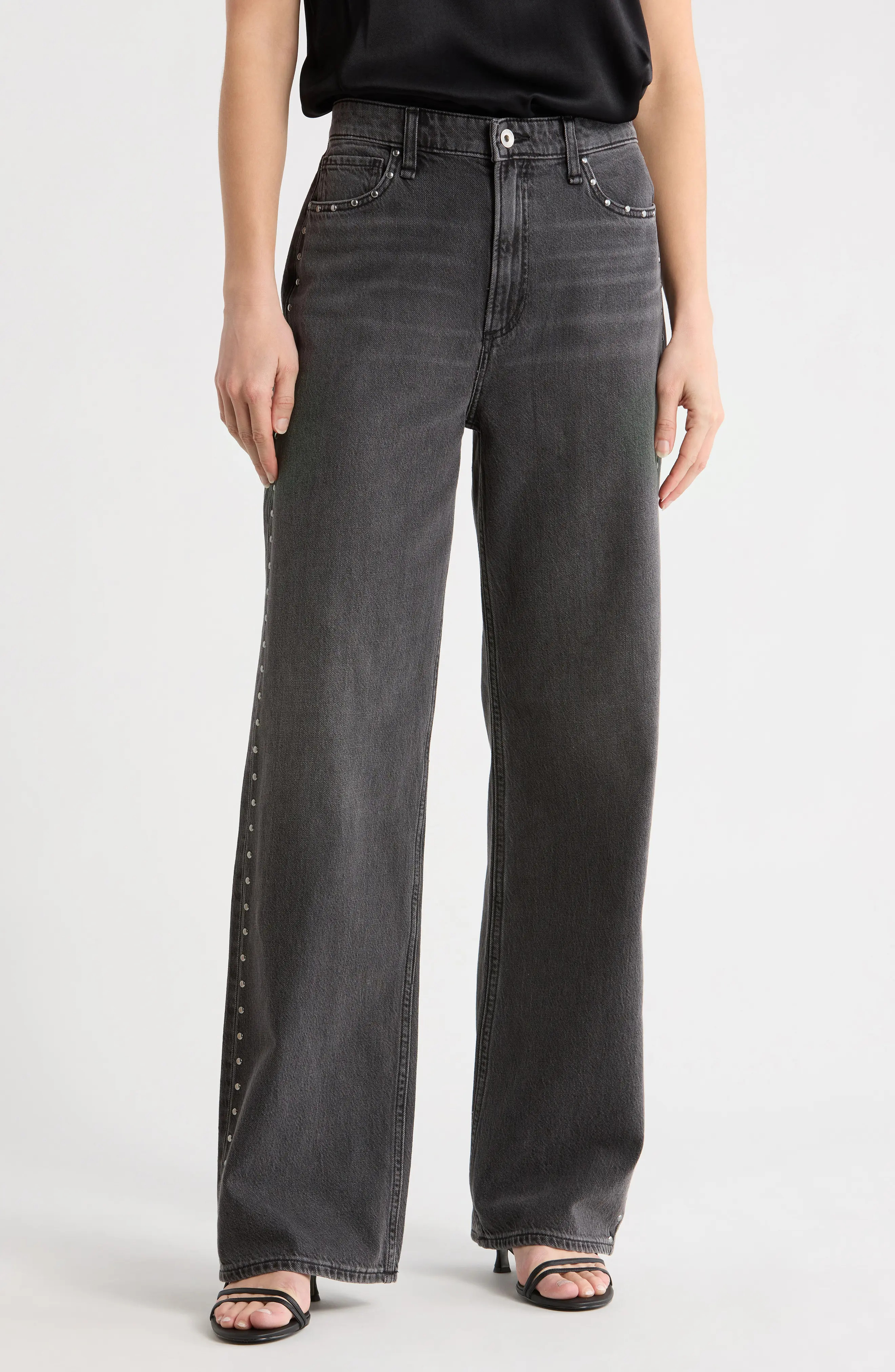 rag & bone Lori High Waist Wide Leg Jeans (Women) | Nordstromrack | Nordstrom Rack