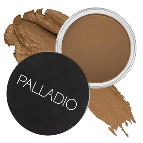 Palladio Cream Bronzer for Face & Skin, Creates a Sun Kissed Glow, Infused with Aloe & Cocoa Butter, Buildable Coverage, Vegan Formula, Cruelty Free, Suitable for All Skin Types, (Toasted Almond) | Amazon (US)