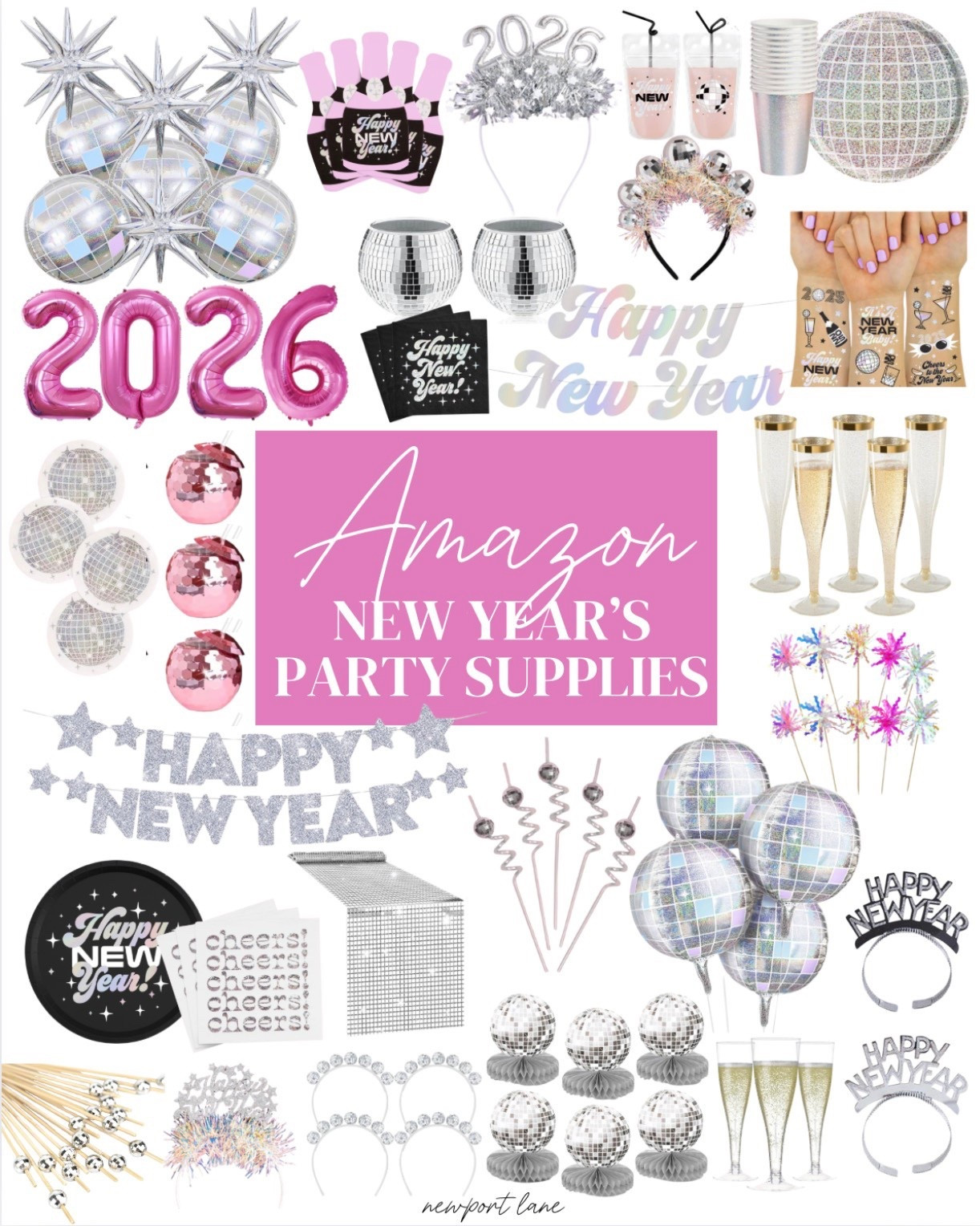 Want to make your New Year's Eve playful and bright? Then these party decor finds are perfect for you! Welcome the New Year in Style!

amazon finds, nye 2026, festive decor, party supplies, sparkly decor, affordable party finds

#LTKFindsUnder50 #LTKSeasonal #LTKHoliday