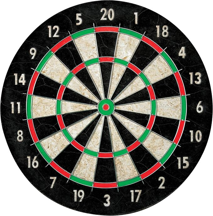 Franklin Sports Professional Dartboard - Regulation Size Dartboard - 18" Inch Dartboard | Amazon (US)