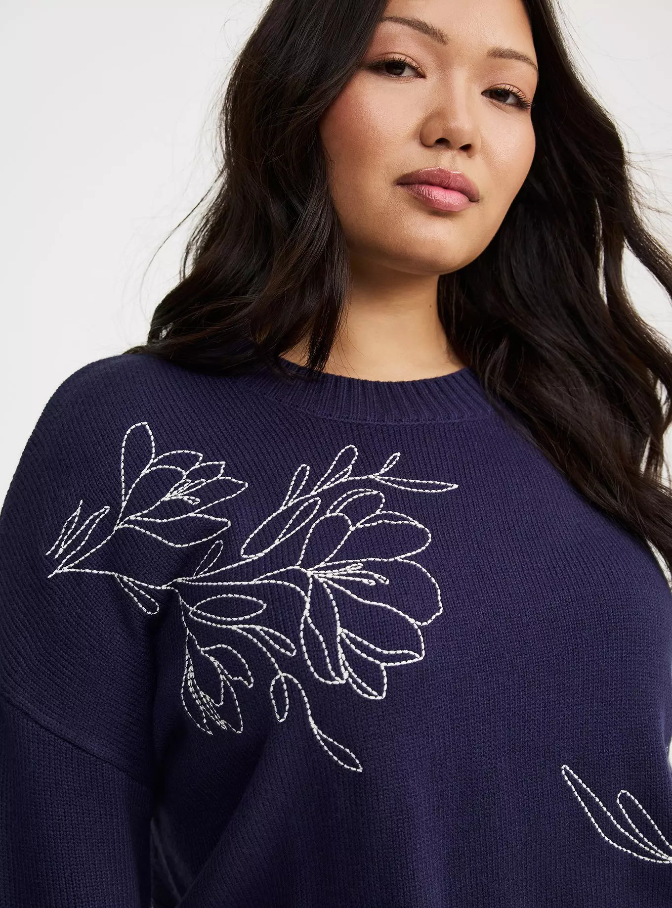 Drop Shoulder Pullover Sweater | Torrid (US & Canada)