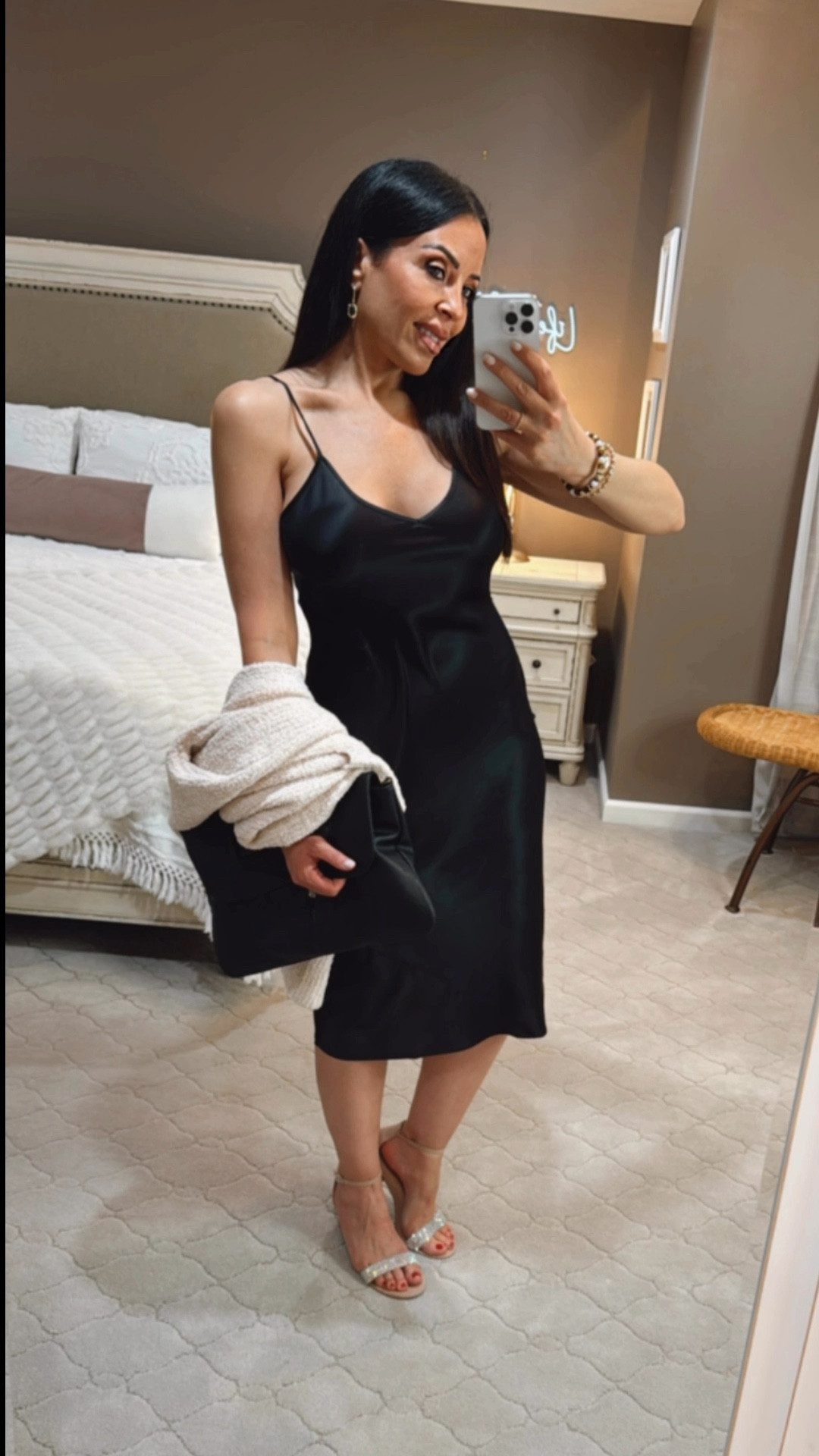 If I had to choose, it’s going to be affordable fashion over a label. But there are pieces that I consider investments in your wardrobe. This 100% washable silk dress from Quince is one of them. It’s a classic slip style dress that will be your go-to LBD for any event. It’s so flattering the way it skims your curves. I’m wearing a size small. I paired it with all of my favorite affordable accessories.
🥂🖤🥂🖤🥂🖤🥂🖤🥂🖤🥂🖤🥂

#LTKFindsUnder100 #LTKStyleTip #LTKFindsUnder50