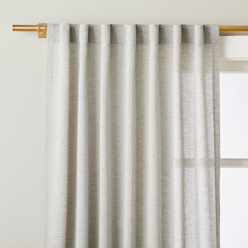 Lace Insert Curtain Panel - Hearth & Hand™ with Magnolia | Target