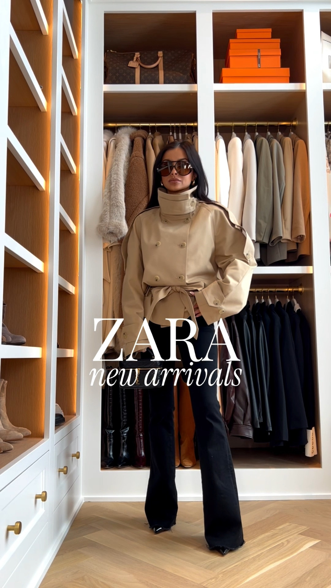 Zara new arrivals 
Zara cropped trench coat wearing a small
Veronica Beard black denim wearing a 24 run TTS 
Zara cropped faux leather jacket under $100 wearing an XS
Amazon white tank wearing an XS 
Mother gray denim wearing a 24 
Zara crochet top wearing a small 
Frame white denim wearing a 24
Amazon Hermes inspired belt
Zara green suede jacket wearing an XS
Lagence denim wearing a 24
Zara camel suede jacket wearing a small
@zara 


#LTKPetite #LTKSeasonal #LTKOver40