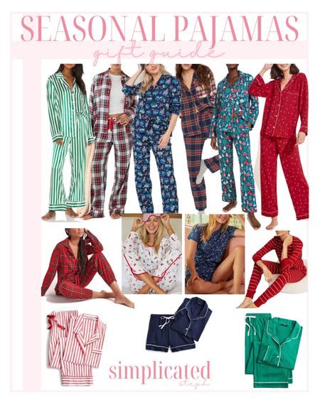 Gift Guide! 
Pajamas 

#LTKGiftGuide #LTKSeasonal #LTKHoliday