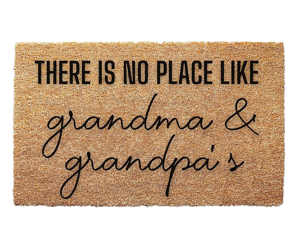 Grandparent House Door Mat - Grandparents Day Gifts Nana and Papas House Grandparents Door Mat wi... | Amazon (US)