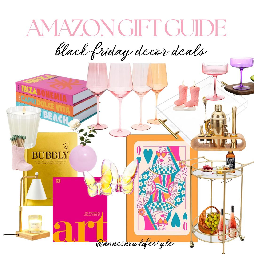 amazon black friday decor deals gift guide~ this is the perfect gift guide for ta young adult moving into her first apartment! 

gift guide, home gift guide, gift guide for her, 20 year old gift guide, preppy home, coffee table books, fun art, candles, pink wine glass, bar cart 

 #LTKCyberWeek #LTKGiftGuide #LTKSaleAlert
