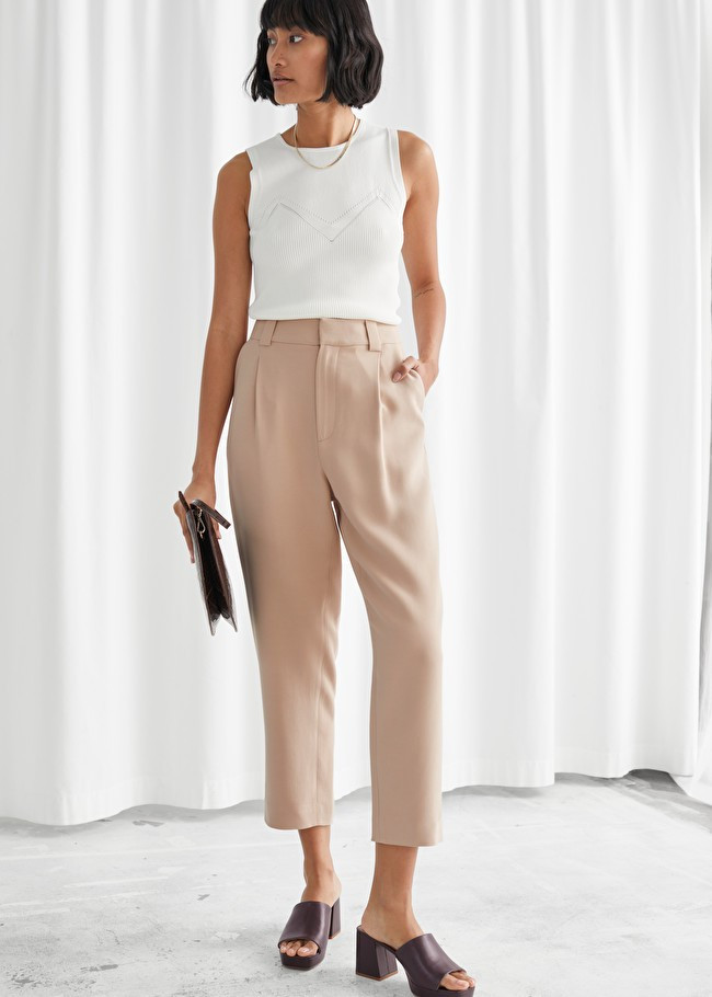 Tapered High Rise Trousers | & Other Stories (EU + UK)