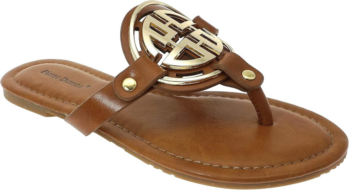 Pierre Dumas Women's Colored Flat Sandals | Amazon (US)