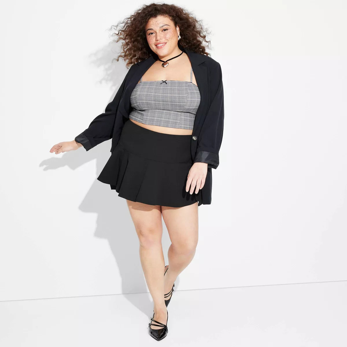 Women's Mid-Rise Drop Waist Mini Circle Skirt - Wild Fable™ | Target