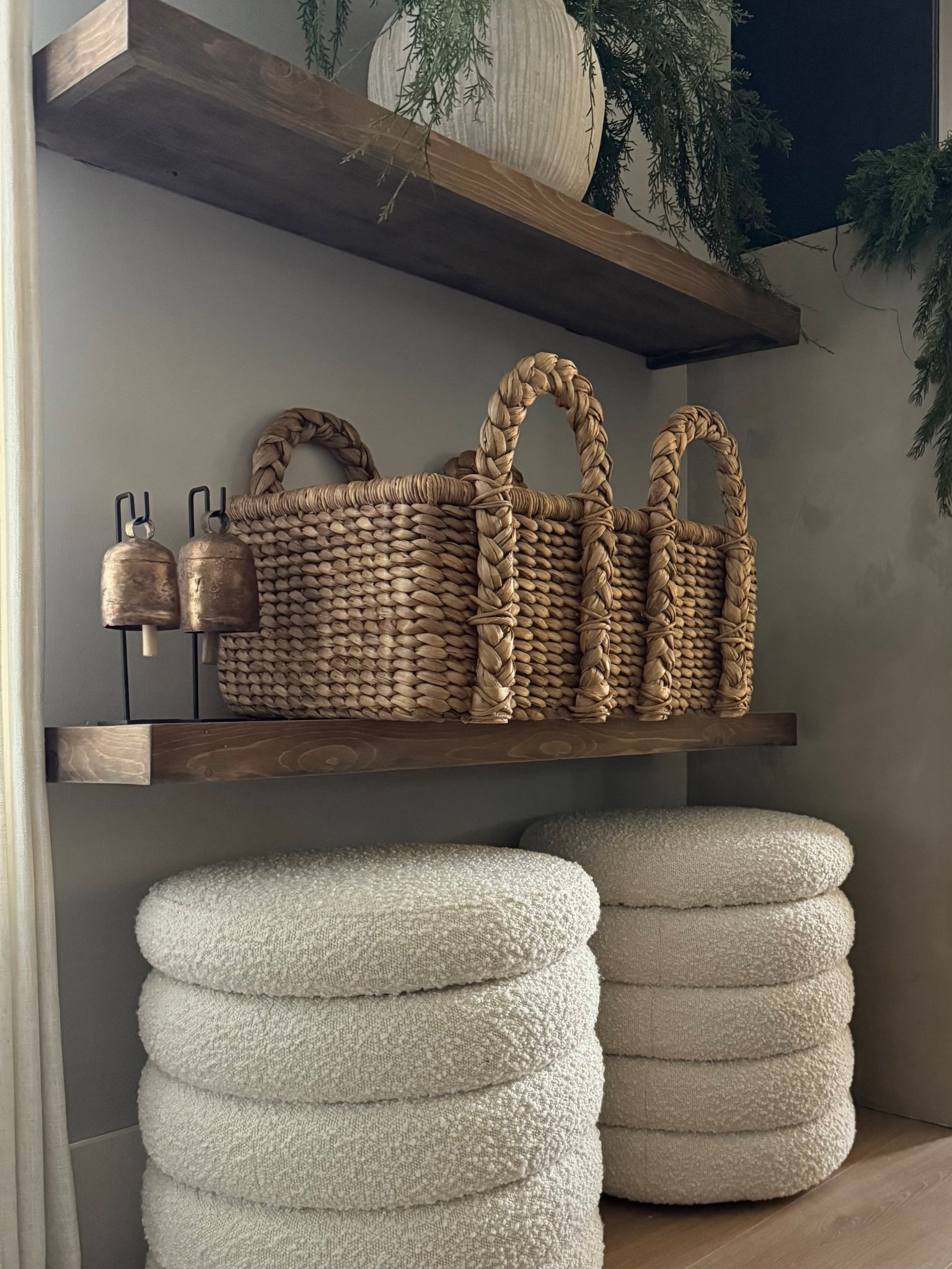 Cozy texture.. my favorite Boucle storage ottomans are currently on sale. I recommend these over and over✨

#LTKSaleAlert #LTKHoliday #LTKHome