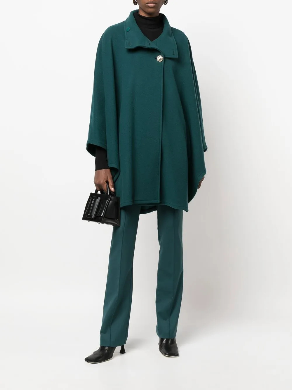 Patrizia Pepe Mantel Mit Stehkragen - Farfetch | Farfetch Global