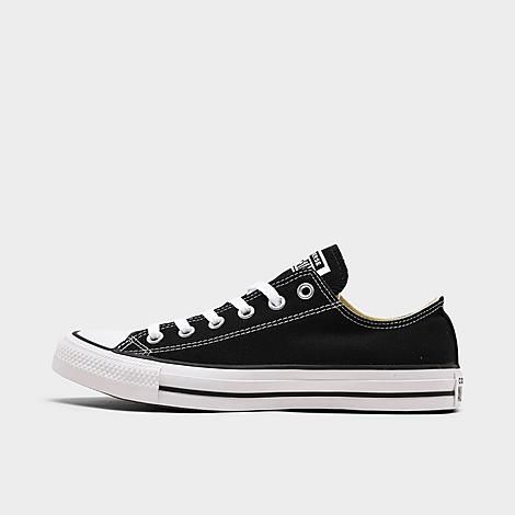 Converse Women's Chuck Taylor Low Top Casual Shoes in Black/Black Size 11.0 Canvas | Finish Line (US)