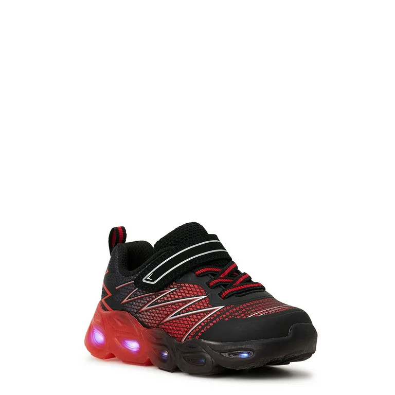 Athletic Works Toddler Boys Light-Up Athletic Sneakers | Walmart (US)
