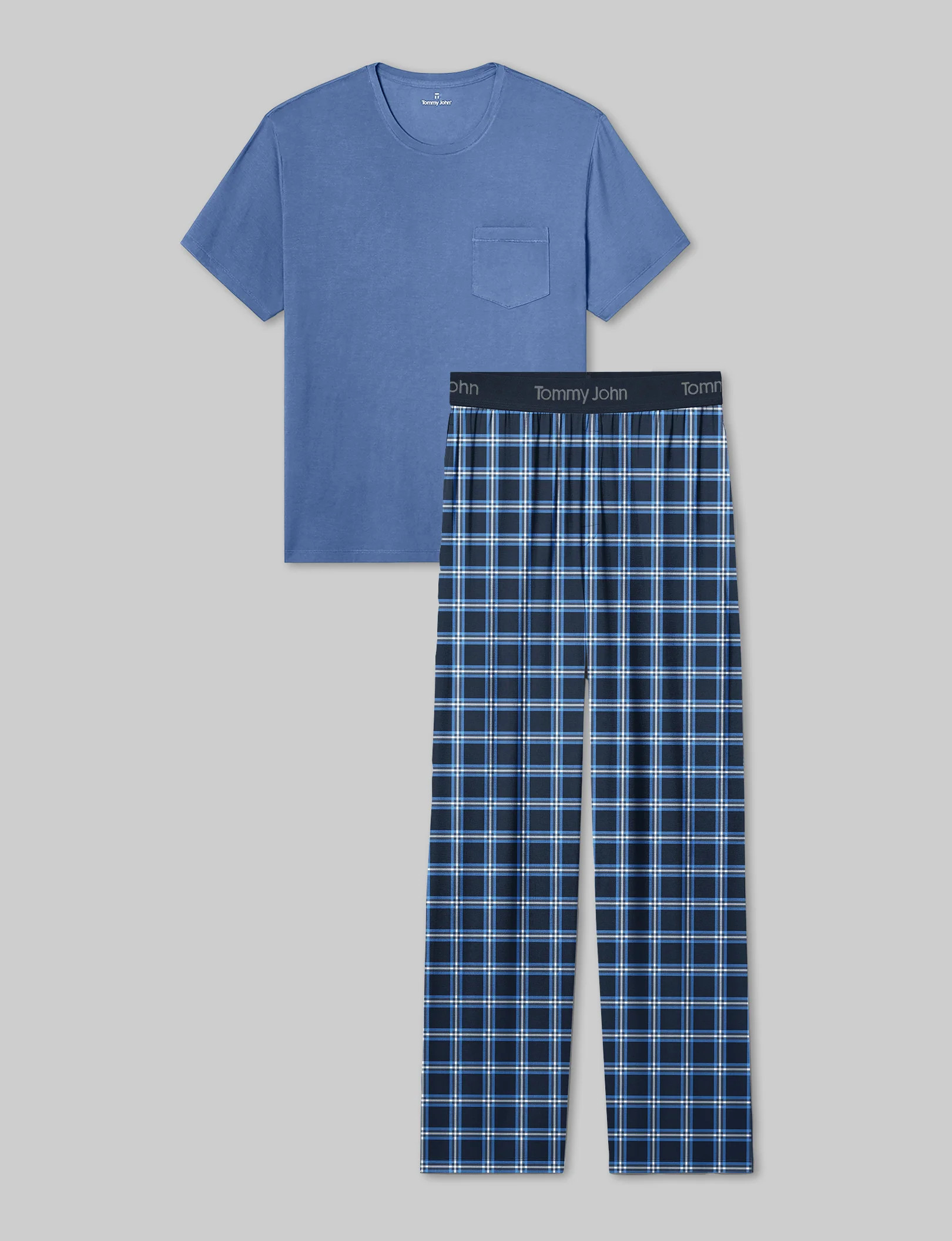 Second Skin Sleep Pocket Tee & Pant Set | Tommy John