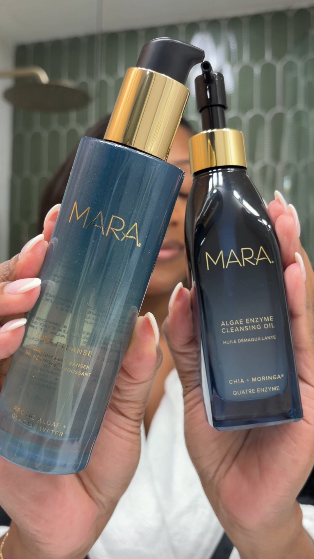 Double Cleansing with Mara Beauty using their Cleansing Oil & Aura Cleanse! 🫧🧖🏾‍♀️ My skin feels hydrated and so clean after, without being stripped! 🤍

(Skincare over 30, morning skincare, makeup remover, aging skin, clean beauty)

#LTKselfcare #LTKmorningroutine #LTKBeauty