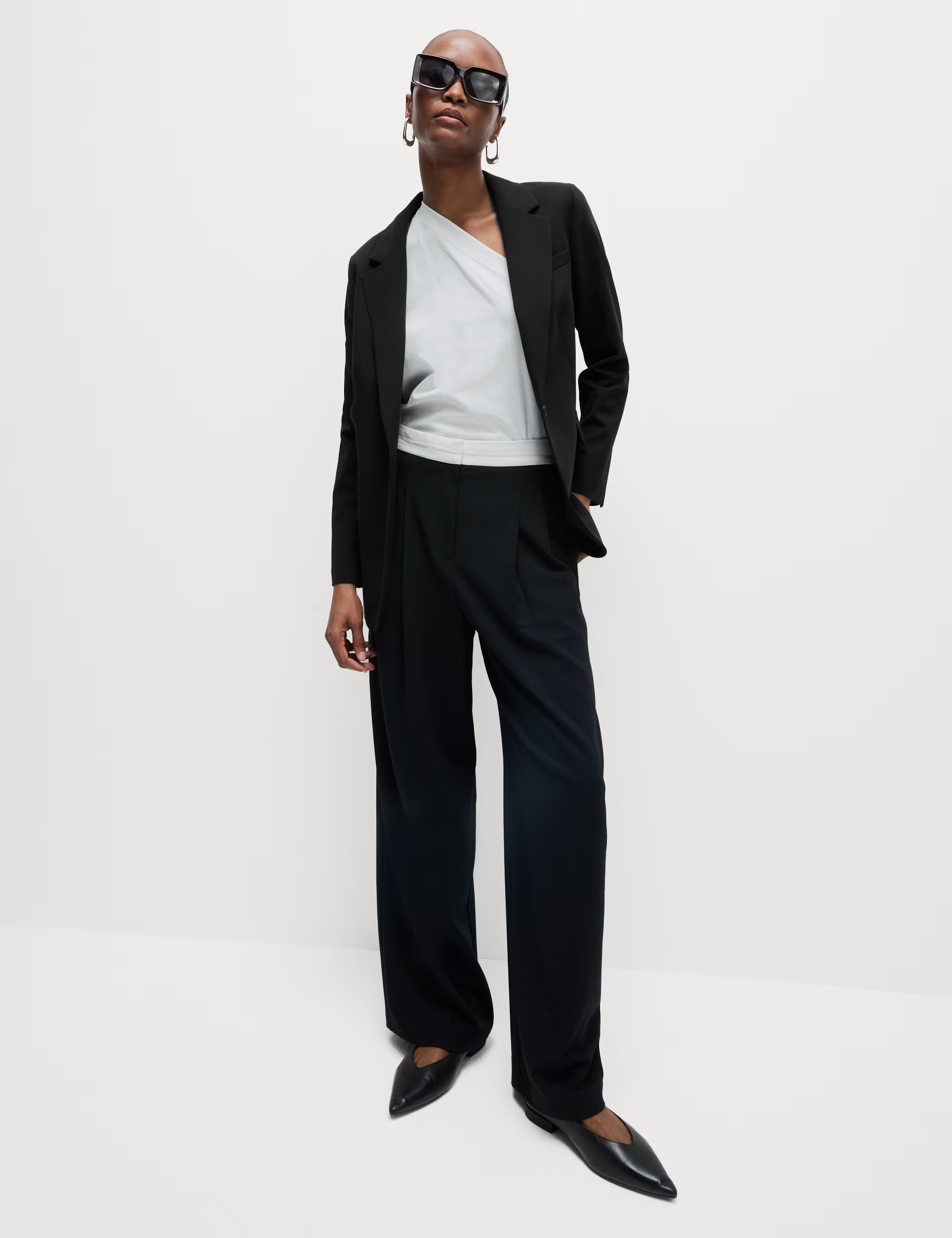 Relaxed Single Breasted Blazer | Marks & Spencer (UK)