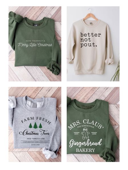 Etsy has the very best graphic sweatshirts and the holiday season is no exception to that. I’ve rounded up their best holiday season sweatshirts here!

#LTKfindsunder50 #LTKSeasonal #LTKHoliday