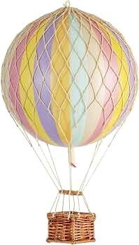 Authentic Models, Travels Light Air Balloon, Hanging Home Decor - 11.80 Inch Height, Historic Hot... | Amazon (US)
