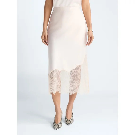 Devil Wears Prada Scoop Collection Women's and Women's Plus Maxi Lace Skirt, Sizes XS-4X | Walmart (US)