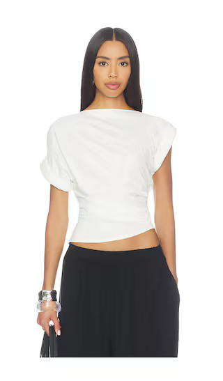 Francine T-Shirt in White | Revolve Clothing (Global)