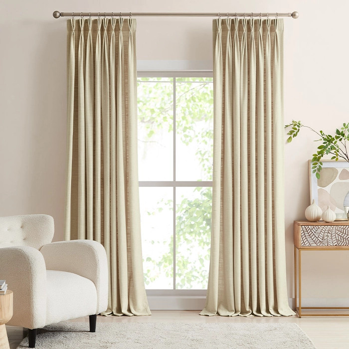 Linen Blend Curtains | Curtarra