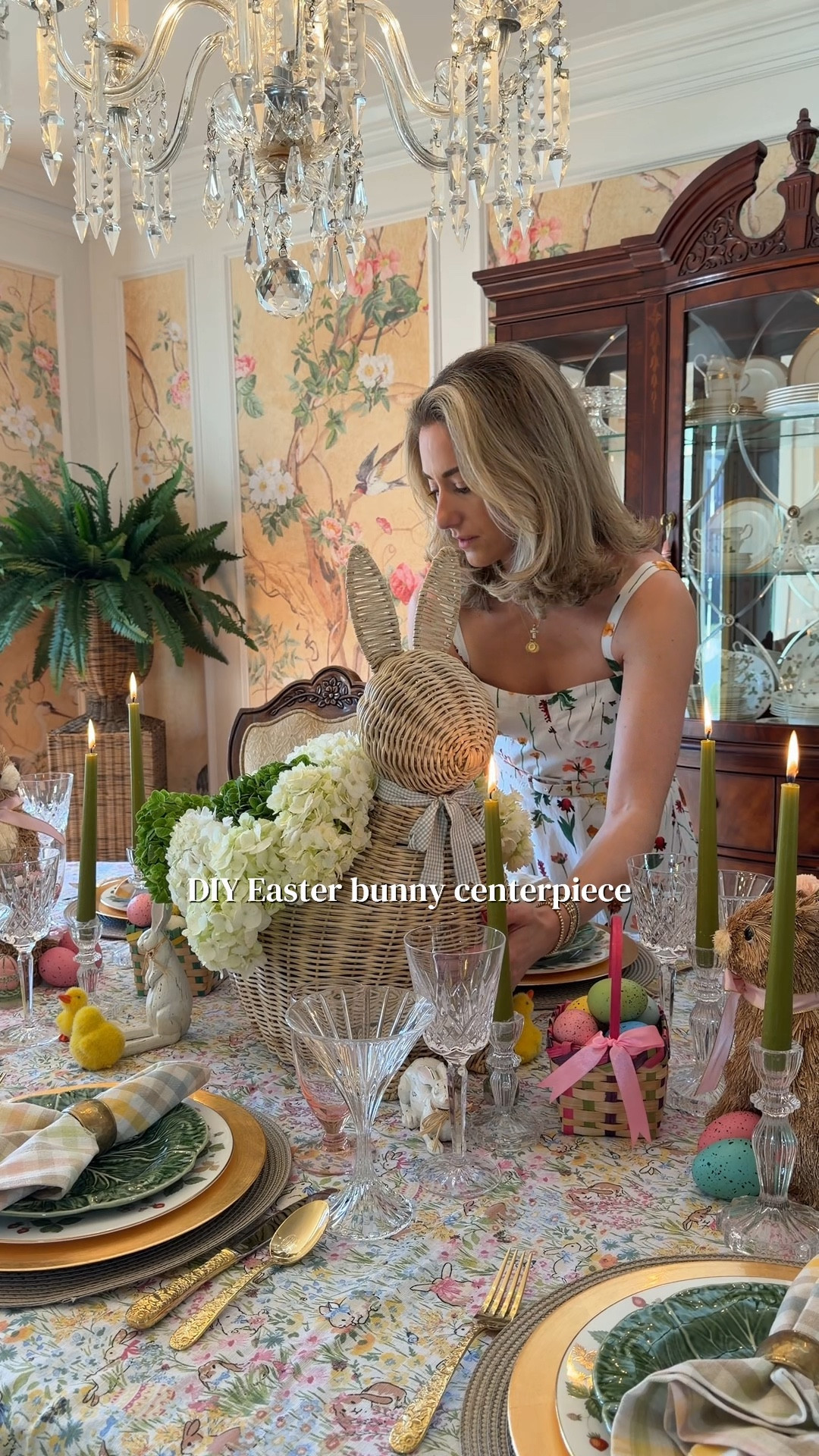 I turned this bunny basket into an Easter centerpiece by adding a simple hydrangea arrangement. It wasn’t actually designed to hold flowers, but it ended up being the sweetest base for a spring centerpiece. I love how it adds a little charm and texture to the Easter table.

Linked the basket here. 


Easter basket decor
Easter centerpiece idea
spring tablescape decor
bunny Easter decor
Easter entertaining


#LTKspringtrends #LTKspring #LTKHome