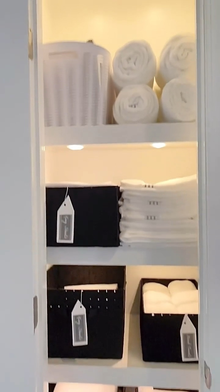 One of my fav diy projects I tackled with my hubby. I love that it’s not just aesthetically pleasing (hated the wired shelving 😂) but we were able to create more space and organize with these beautiful baskets that made everything easily accessible. Shop below. 

Linen closet makeover DIY projects linen closet organization 

#LTKfindsunder100 #LTKMostLoved #LTKhome